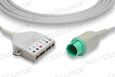 700 0008 57 Spacelabs Healthcare HEALTHCARE 5 LEAD 10 FT TRULINK ECG