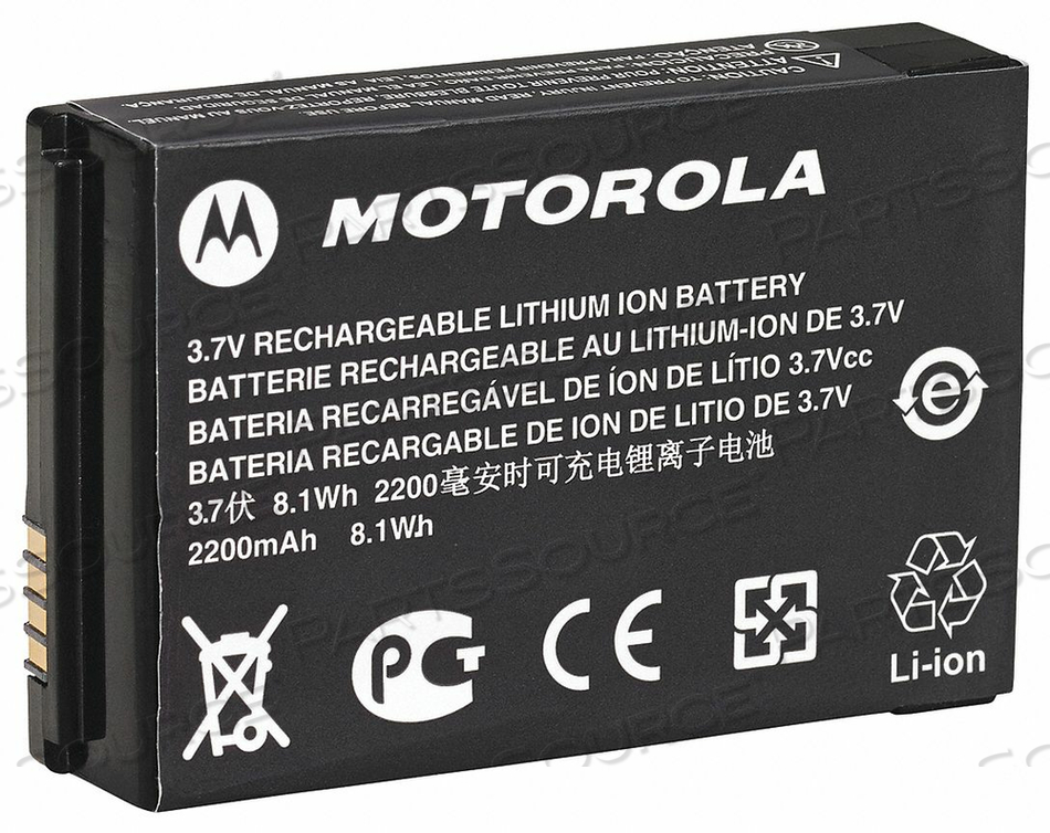 PMNN4468A Motorola BATTERY PACK BRAND MOTOROLA LITHIUM ION