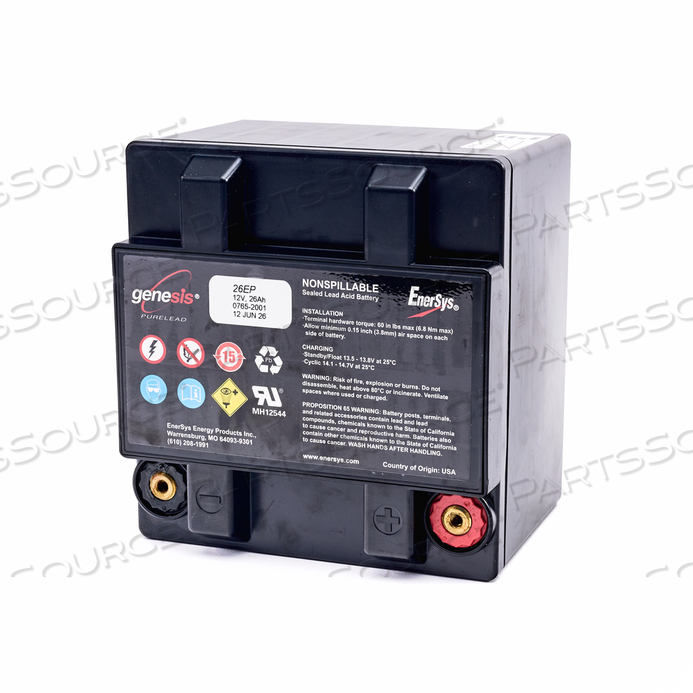 8880071 International Biomedical 12 V, SEALED LEAD ACID BATTERY