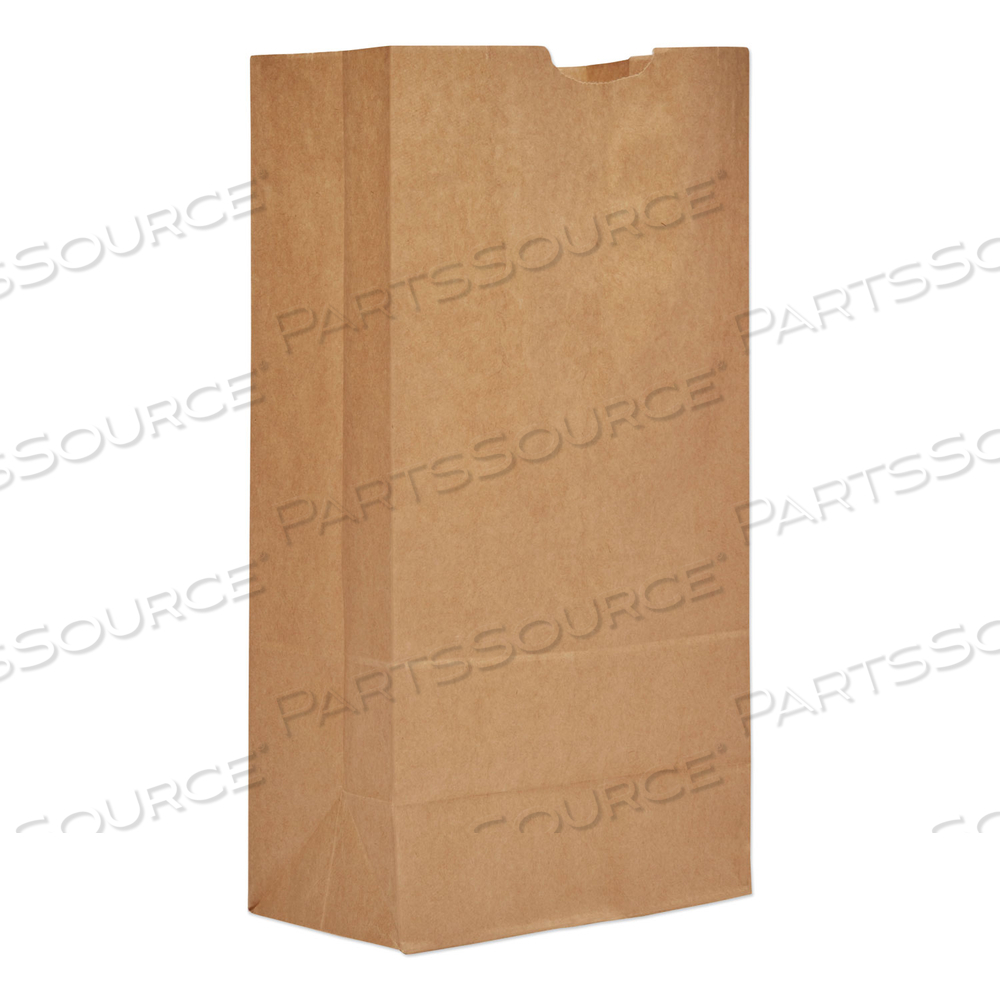 GROCERY PAPER BAGS, 50 LB CAPACITY, #20, 8.25" X 5.94" X 16.13", KRAFT by AJM Packaging Corporation