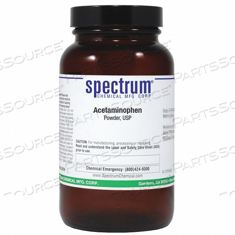 ACETAMINOPHEN POWDER USP 125G by Spectrum ACETAMINOPHEN POWDER USP 125G by Spectrum