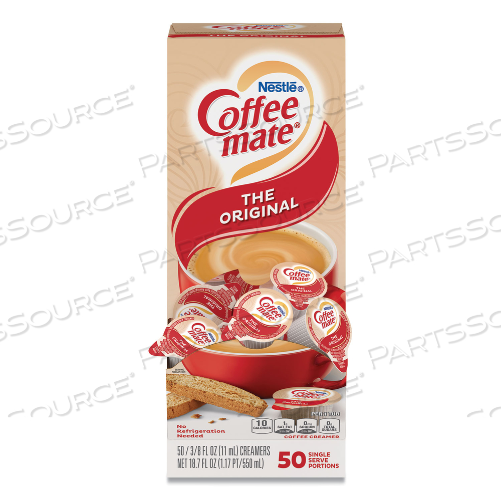 LIQUID COFFEE CREAMER, ORIGINAL, 0.38 OZ MINI CUPS by Coffee-Mate