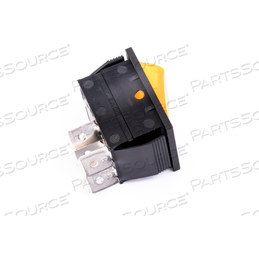 MAIN POWER SWITCH, DPST, YELLOW by Skytron