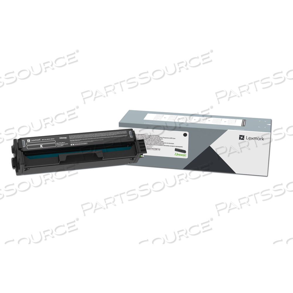 20N10K0 RETURN PROGRAM TONER, 1,500 PAGE-YIELD, BLACK by Lexmark 20N10K0 RETURN PROGRAM TONER, 1,500 PAGE-YIELD, BLACK by Lexmark