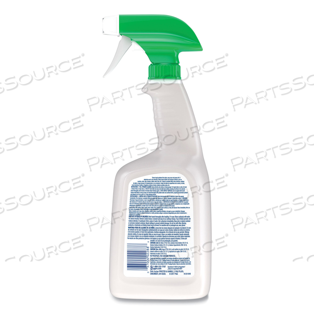 CLEANER WITH BLEACH, 32 OZ SPRAY BOTTLE 