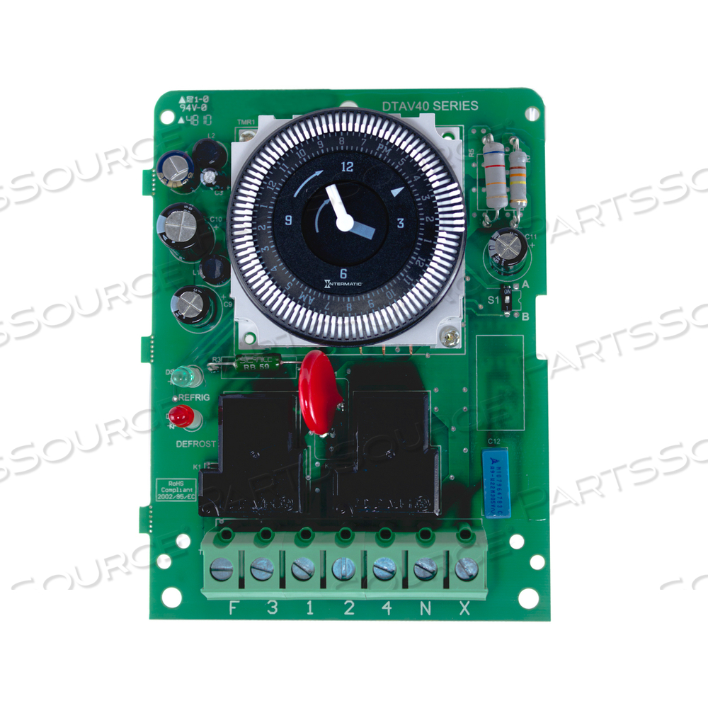 120/240VAC 60HZ QUARTZ ELECTROMECHANICAL DEFROST TIMER FOR WALK-IN REFRIGERATION COOLER/FREEZER by Intermatic