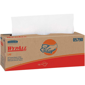 WYPALL L40 WIPERS IN POP-UP BOX - 9-13/16" X 16-3/8" by Kimberly-Clark Corporation