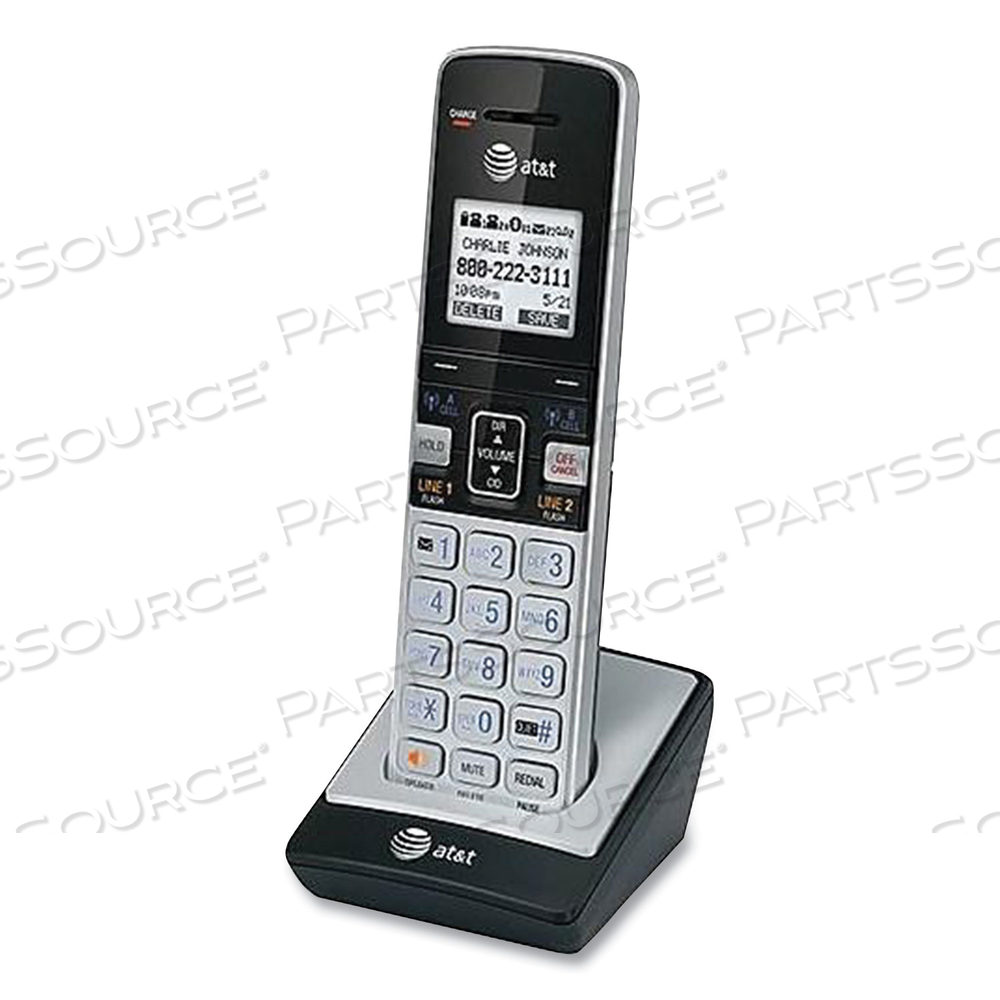 TL86003 CORDLESS TELEPHONE HANDSET FOR THE TL86103 SYSTEM, SILVER/BLACK by AT&T