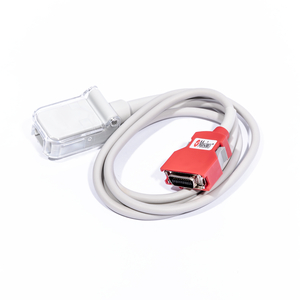 RED MNC ADAPTER CABLE, 4 FT, 2641 by Physio-Control