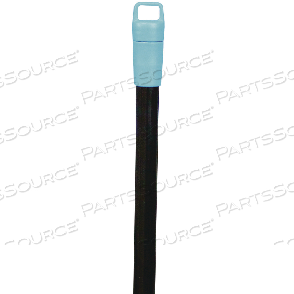 LOBBY DUST PAN BROOM, 36.86", BLACK/BLUE 
