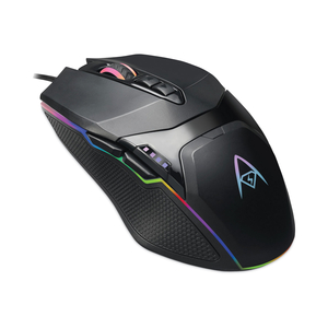 IMOUSE X5 ILLUMINATED SEVEN-BUTTON GAMING MOUSE, USB 2.0, LEFT/RIGHT HAND USE, BLACK by Adesso, Inc. IMOUSE X5 ILLUMINATED SEVEN-BUTTON GAMING MOUSE, USB 2.0, LEFT/RIGHT HAND USE, BLACK by Adesso, Inc.
