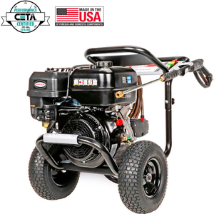 SIMPSON POWERSHOT 4400PSI 420CC 4.0GPM GAS PRESSURE WASHER W/ SIMPSON ENGINE & AAA PUMP by FNA Group Inc. SIMPSON POWERSHOT 4400PSI 420CC 4.0GPM GAS PRESSURE WASHER W/ SIMPSON ENGINE & AAA PUMP by FNA Group Inc.
