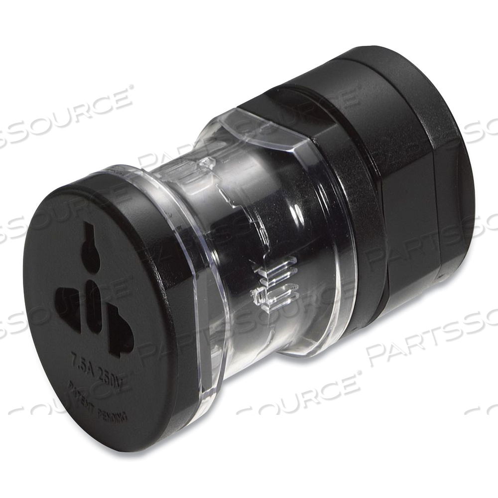 WORLD TRAVELER AC POWER ADAPTER, 110 TO 250V AC, BLACK by Targus WORLD TRAVELER AC POWER ADAPTER, 110 TO 250V AC, BLACK by Targus