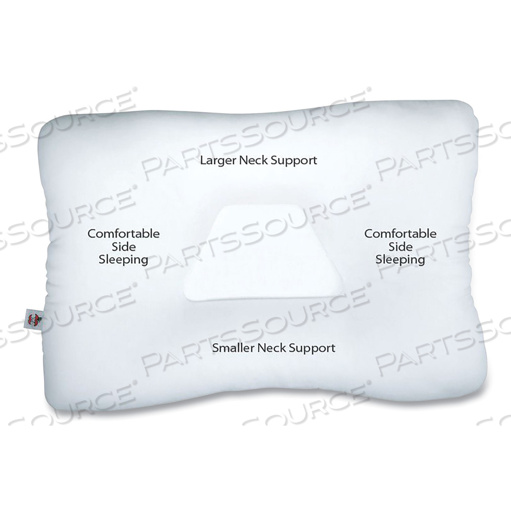 MID-CORE CERVICAL PILLOW, STANDARD, 22 X 4 X 15, GENTLE, WHITE by Core Products International, Inc.