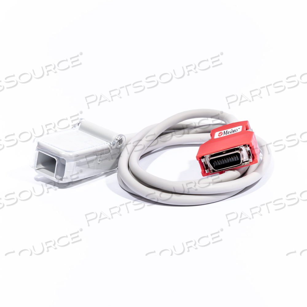 RED MNC ADAPTER CABLE, 4 FT, 2641 by Physio-Control