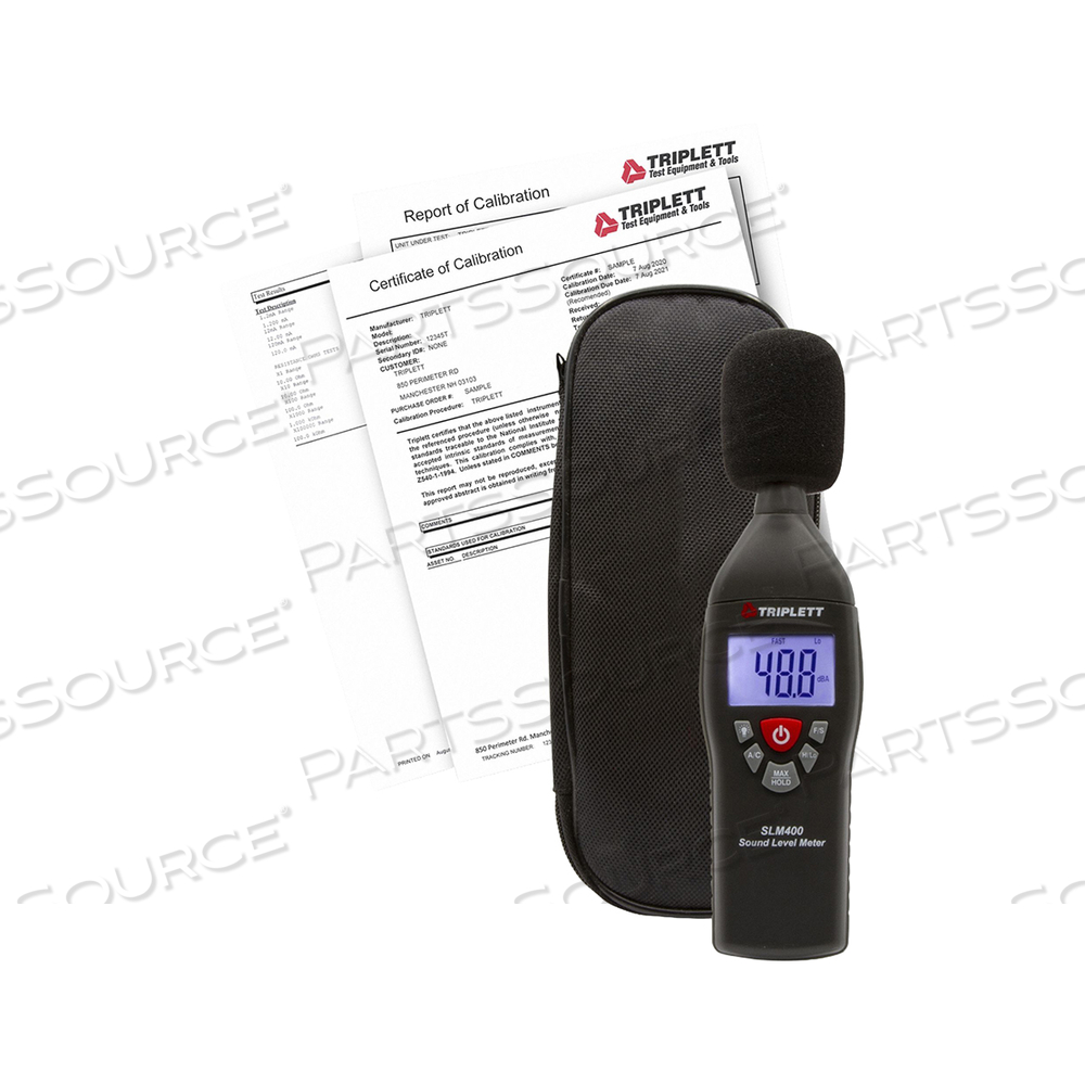 NOISE METER WITH NIST TYPE 2 W/ BATTERY by Triplett