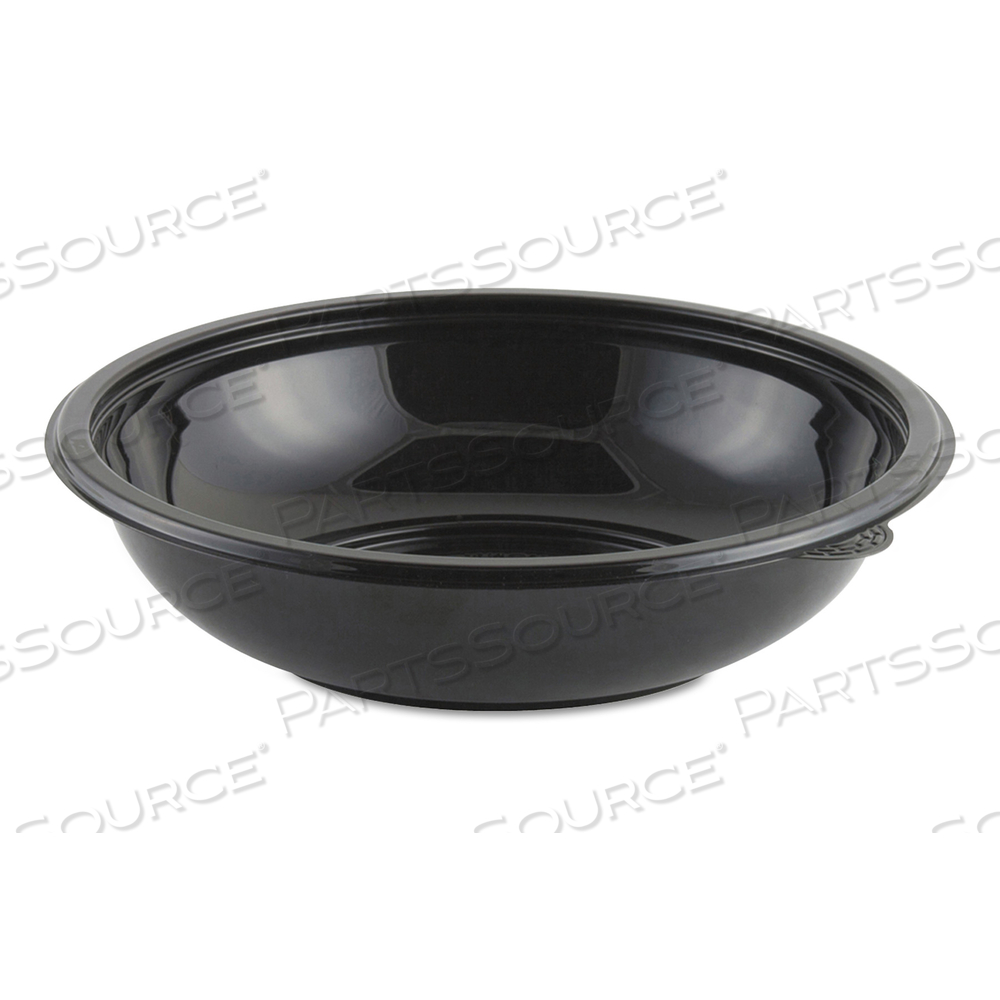 CRYSTAL CLASSICS BOWL, 32 OZ, 8.5" DIAMETER, 2.14"H, BLACK, PLASTIC by Anchor CRYSTAL CLASSICS BOWL, 32 OZ, 8.5" DIAMETER, 2.14"H, BLACK, PLASTIC by Anchor
