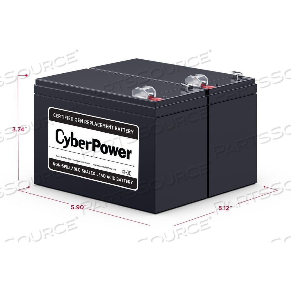 2 X 12V/9AH BATTERIES 