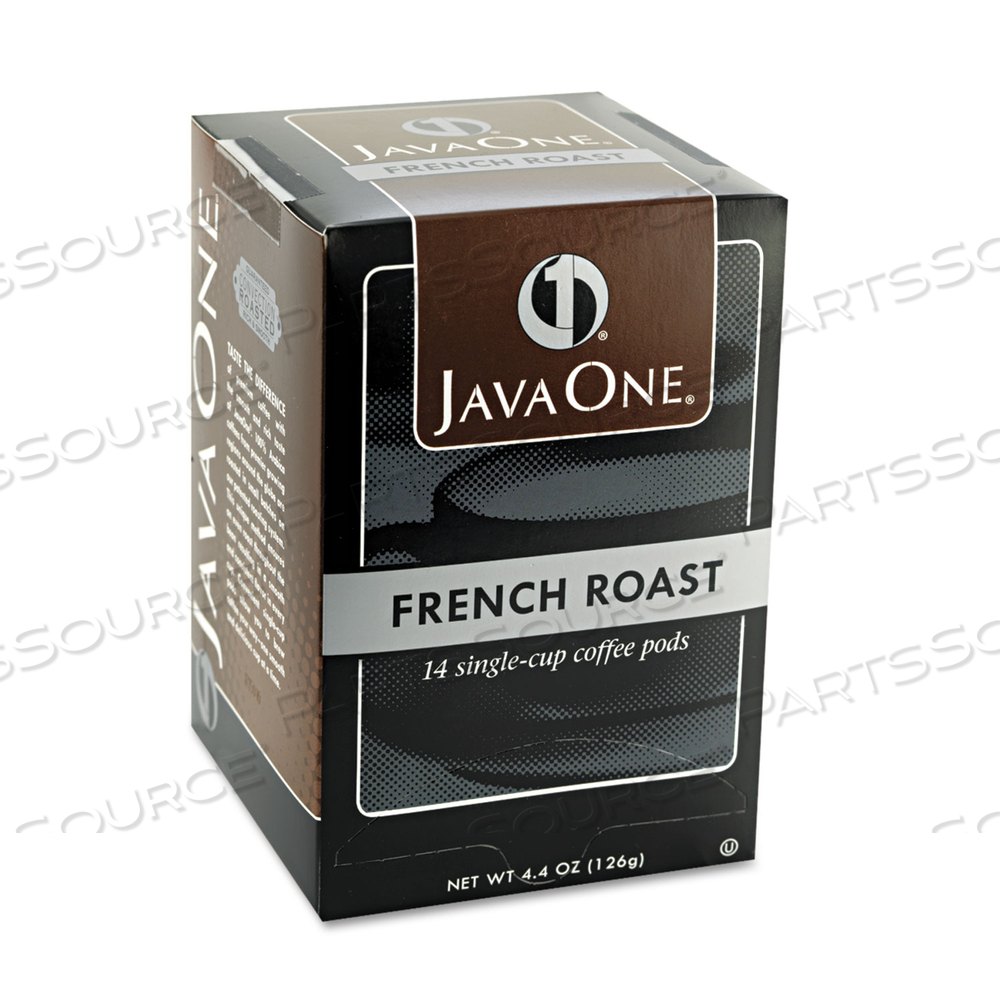 COFFEE PODS, FRENCH ROAST, SINGLE CUP by Java One