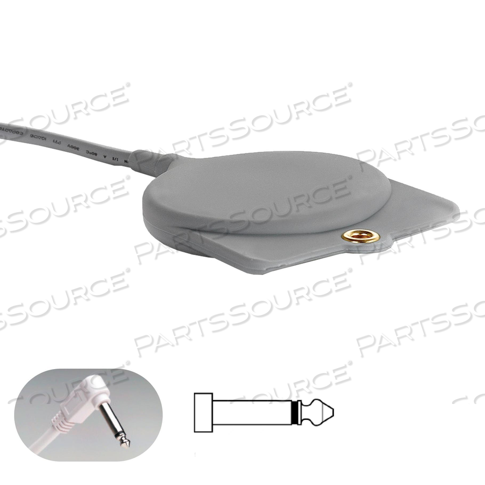 1/4 IN 2-CONDUCTOR GERICALL CALL CORD, 8FT by Crest Healthcare 1/4 IN 2-CONDUCTOR GERICALL CALL CORD, 8FT by Crest Healthcare