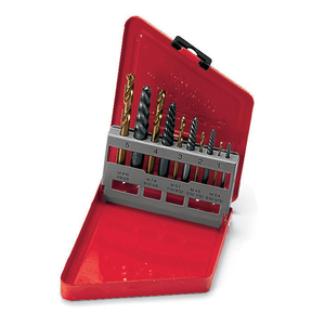 10 PIECES RIGHT HAND COBALT SCREW EXTRACTOR AND DRILL BIT SET by Snap-on Incorporated