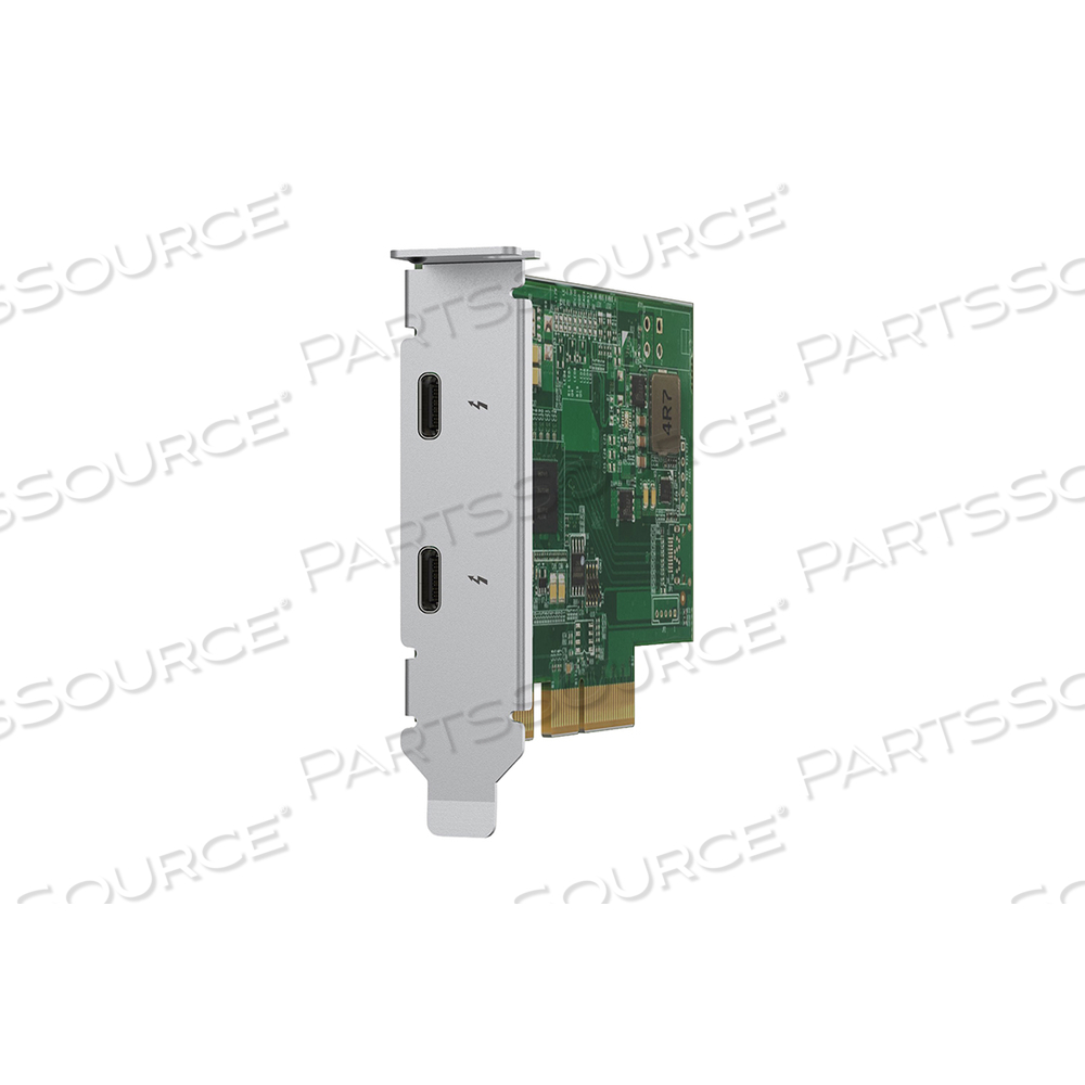 QNAP QXP-T32P, THUNDERBOLT ADAPTER, PCIE 3.0 X4, THUNDERBOLT 3 X 2 by QNAP Security