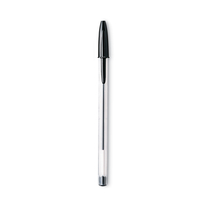 CRISTAL XTRA SMOOTH BALLPOINT PEN, STICK, MEDIUM 1 MM, BLACK INK, CLEAR BARREL by BIC CRISTAL XTRA SMOOTH BALLPOINT PEN, STICK, MEDIUM 1 MM, BLACK INK, CLEAR BARREL by BIC
