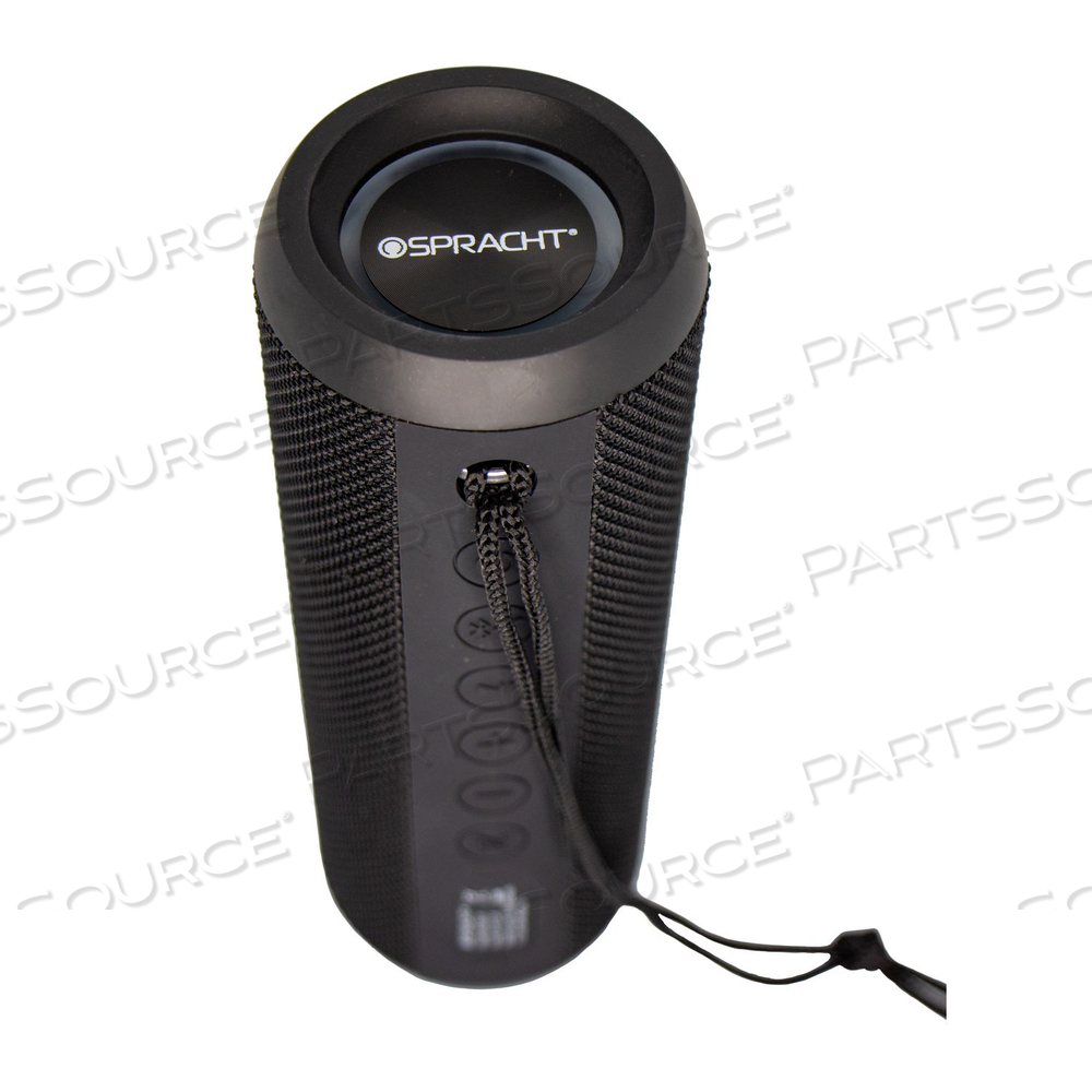 BLUNOTE TURBO WIRELESS SPEAKER, BLUETOOTH, BLACK by Spracht