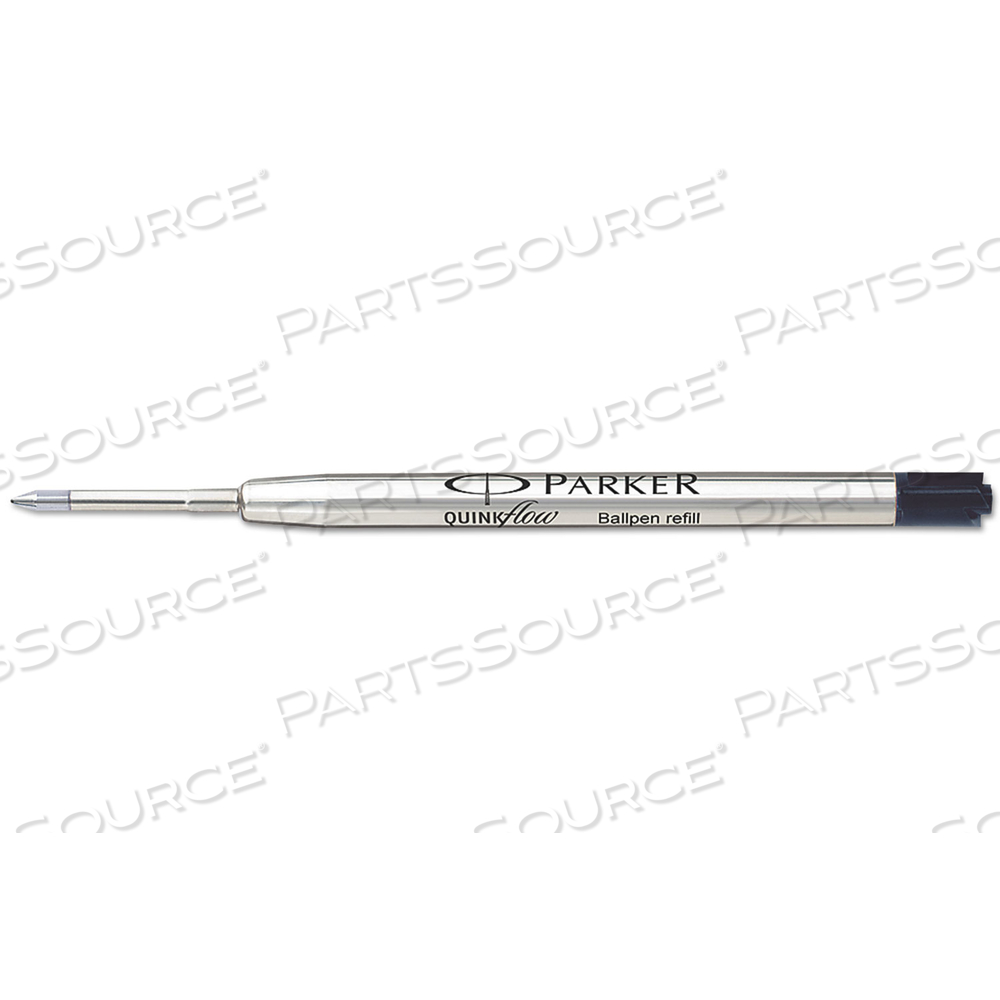 REFILL FOR PARKER BALLPOINT PENS, FINE CONICAL TIP, BLACK INK by Parker