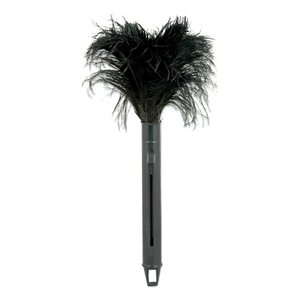 POP TOP FEATHER DUSTER, OSTRICH, 9" TO 14" HANDLE, BLACK by Odell Corporation