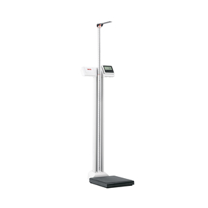 COLUMN SCALE, SECA® 777, WHITE, 16-1/10 X 22-7/10 X 53-2/5IN DIMENSIONS, 2-3/10 X 13-4/8 X 16-1/2IN PLATFORM DIMENSIONS, STEP ON PLATFORM TY by Seca Corp.
