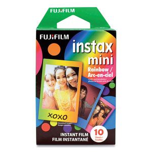 INSTAX MINI RAINBOW INSTANT FILM, 800 ASA, COLOR, 10 SHEETS by Fujifilm (Consumer Electronics)