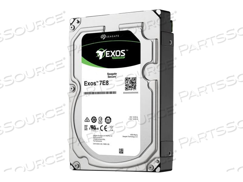 SEAGATE EXOS 7E8 ST1000NM0045 - HARD DRIVE - 1 TB - INTERNAL - 3.5" - SAS 12GB/S - 7200 RPM - BUFFER: 128 MB 