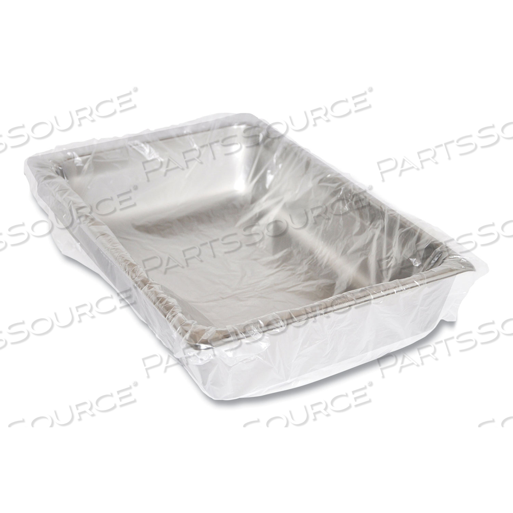 STEAM PAN LINERS WITH TWIST TIES, FOR 1/2 PAN SIZED STEAM PANS, 0.02 MIL, 17" X 23.5" by Royal Paper STEAM PAN LINERS WITH TWIST TIES, FOR 1/2 PAN SIZED STEAM PANS, 0.02 MIL, 17" X 23.5" by Royal Paper