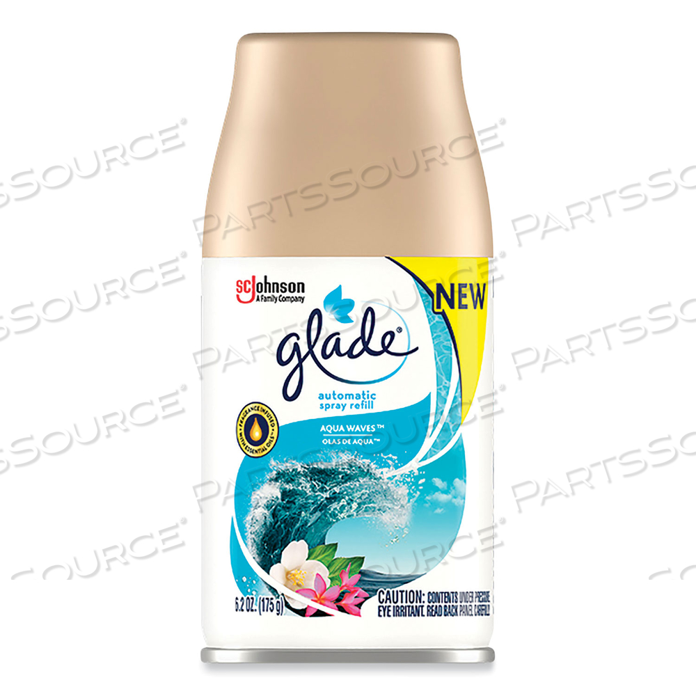 AUTOMATIC AIR FRESHENER, AQUA WAVES, 6.2 OZ by Glade