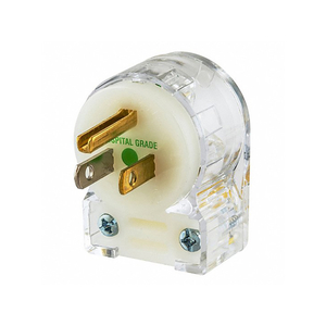 ANGLE PLUG 5-15P 15A 125V by Hubbell Incorporated, Wiring Device-Kellums