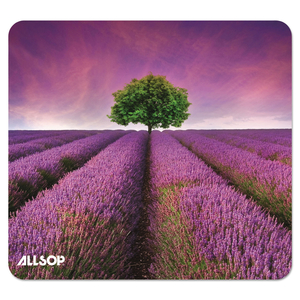 NATURESMART MOUSE PAD, 8.5 X 8, LAVENDER FIELD DESIGN by Allsop