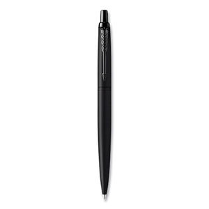 JOTTER XL RETRACTABLE BALLPOINT PEN, MEDIUM POINT, BLUE INK, BLACK BARREL by Parker