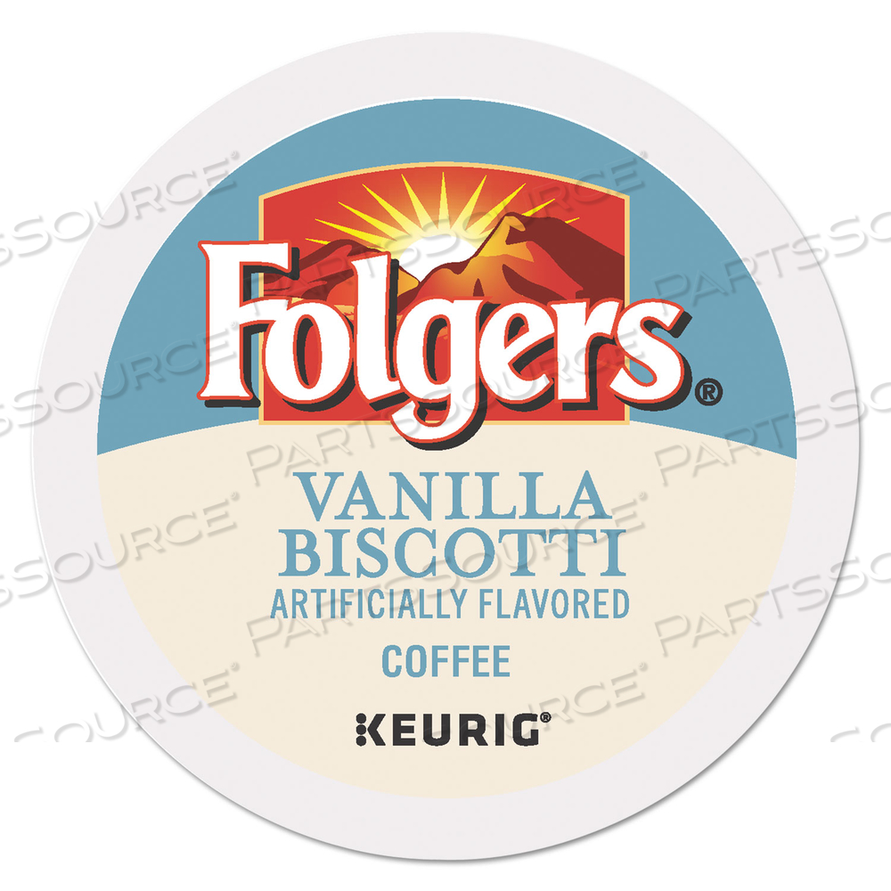 VANILLA BISCOTTI COFFEE K-CUPS by Folgers