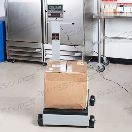 PORTABLE DIGITAL FLOOR SCALE, 1000 LB WITH 204 INDICATOR AND TOWER DISPLAY, LEGAL FOR TRADE by Detecto Scale / Cardinal Scale PORTABLE DIGITAL FLOOR SCALE, 1000 LB WITH 204 INDICATOR AND TOWER DISPLAY, LEGAL FOR TRADE by Detecto Scale / Cardinal Scale