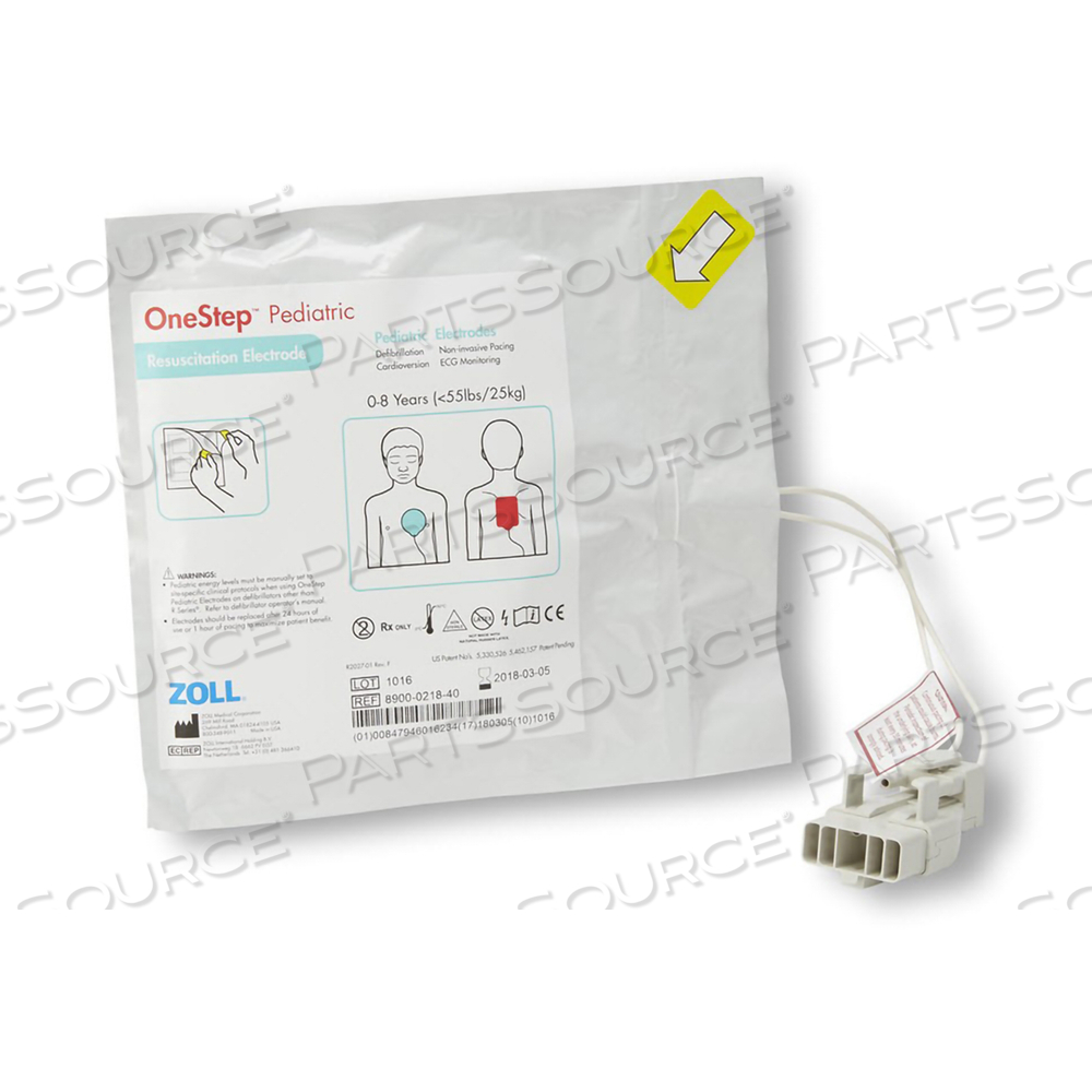 ONESTEP COMPLETE RESUSCITATION ELECTRODE FOR DEFIBRILLATORS by ZOLL Medical Corporation ONESTEP COMPLETE RESUSCITATION ELECTRODE FOR DEFIBRILLATORS by ZOLL Medical Corporation