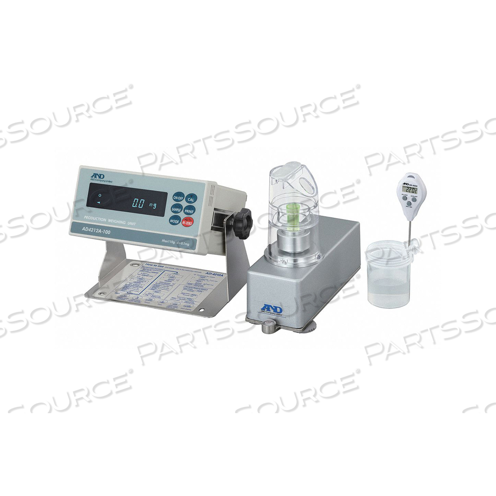 PIPETTE CALIBRATOR 100 TO 10000 MICRON L by A&D Weighing