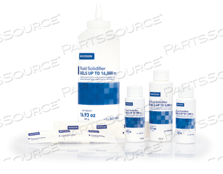 FLUID SOLIDIFIER 16,000CC SPOUT CAP BOTTLE 16 OZ. (20 PER CASE) by McKesson