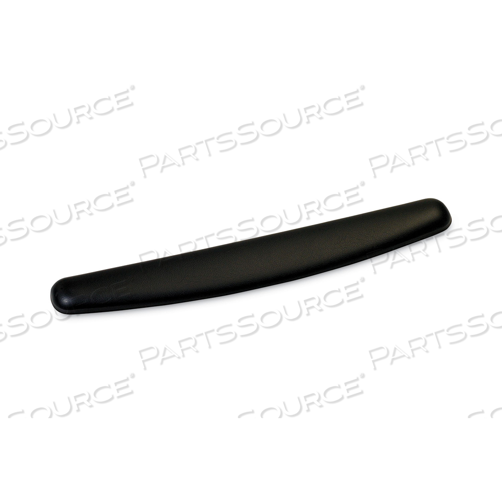 ANTIMICROBIAL GEL COMPACT KEYBOARD WRIST REST, 18 X 2.75, BLACK 