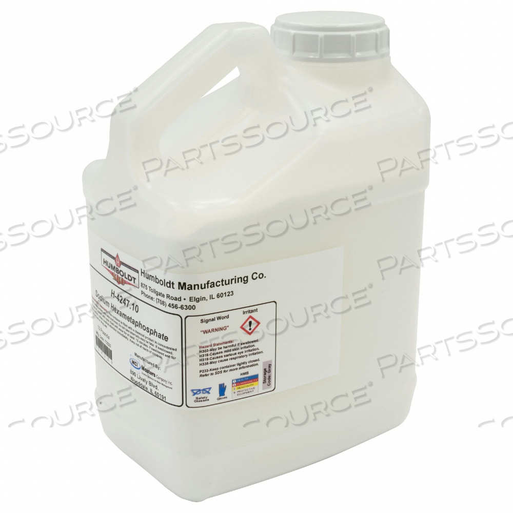 SODIUM HEXAMETAPHOSPHATE 10 LB by Humboldt SODIUM HEXAMETAPHOSPHATE 10 LB by Humboldt