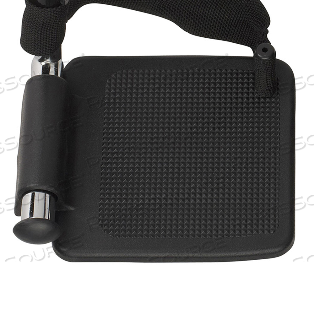 FOOTREST, BLACK, PLASTIC/ALUMINUM, FOR USE WITH: FOR SILVER SPORT 1, SILVER SPORT 2, CRUISER III, CIRRUS IV, VIPER, VIPER PLUS GT by Drive/DeVilbiss Healthcare, Inc
