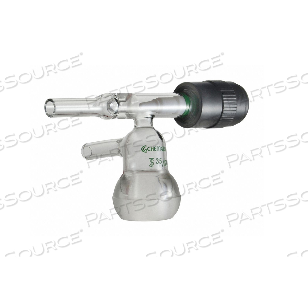 ADAPTER 55 MM L 35/20 35/20 BLACK/CLEAR by Chemglass ADAPTER 55 MM L 35/20 35/20 BLACK/CLEAR by Chemglass