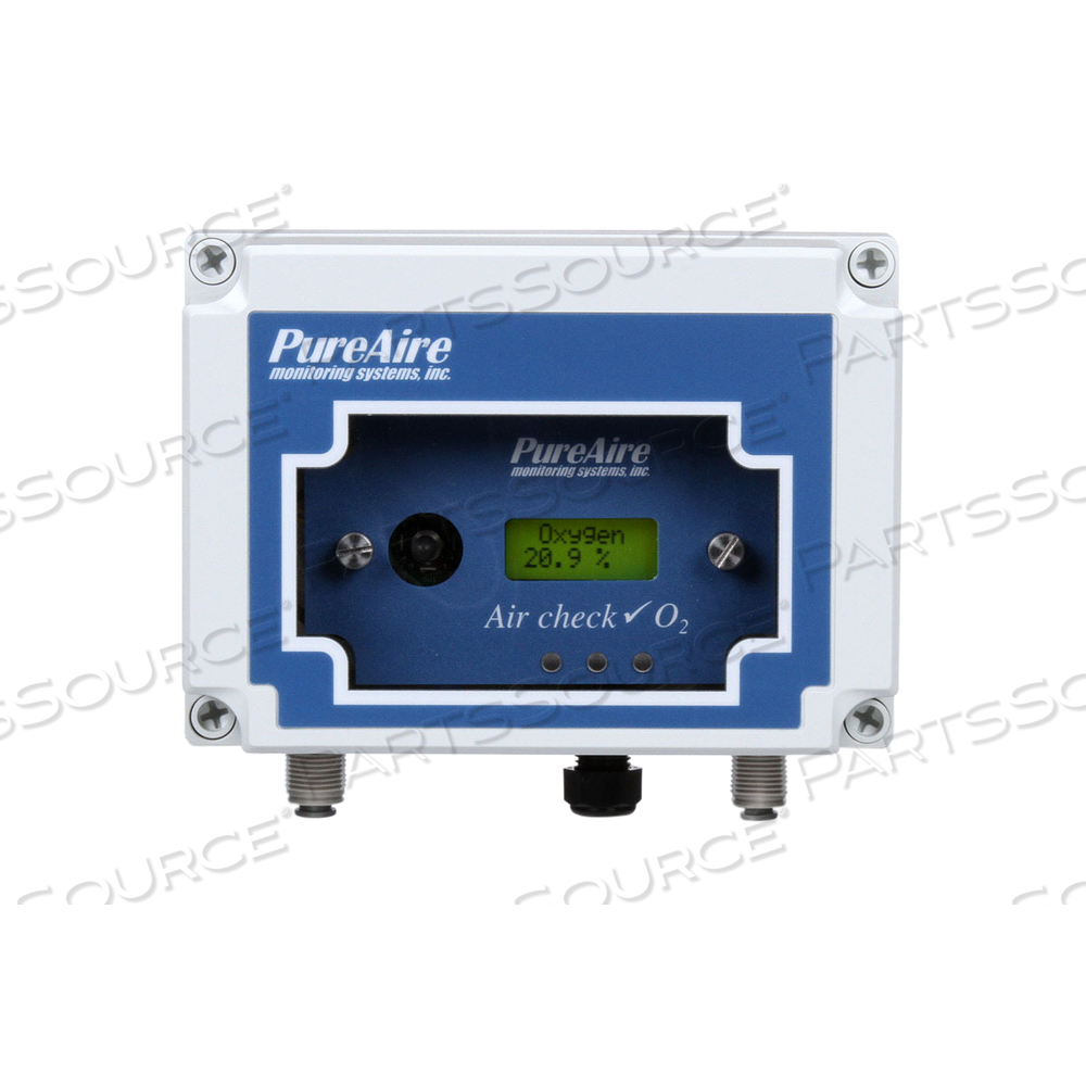SAMPLE DRAW OXYGEN MONITOR, 0-25% by PureAire Monitoring Systems, Inc. SAMPLE DRAW OXYGEN MONITOR, 0-25% by PureAire Monitoring Systems, Inc.