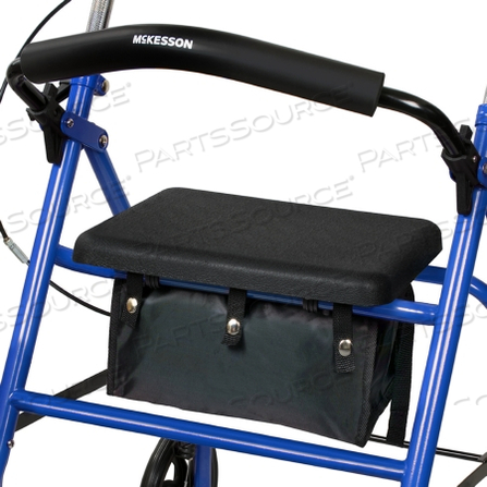 4-WHEEL ROLLATOR, BLUE by McKesson 4-WHEEL ROLLATOR, BLUE by McKesson