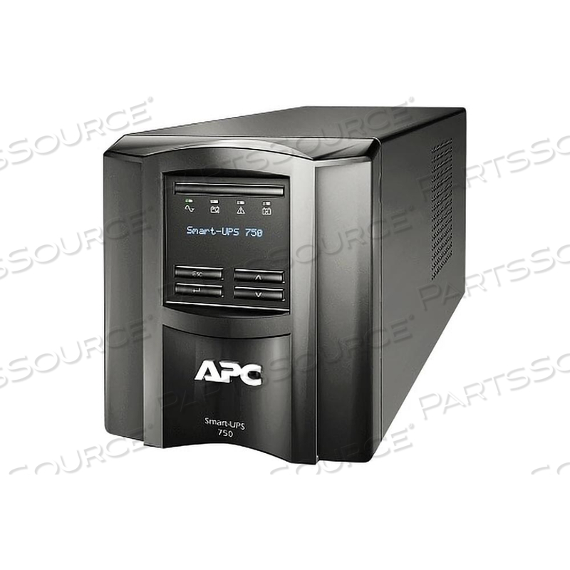 APC SMART 750VA/500W 120VAC LCD UNINTERRUPTIBLE POWER SUPPLY (UPS) WITH SMARTCONNECT by GE Healthcare